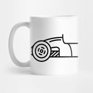 World Champ Car 1962 BRM P51 Hill Mug